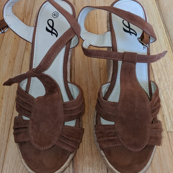 Spanish Espadrilles Wedges - Picture 2 of 2